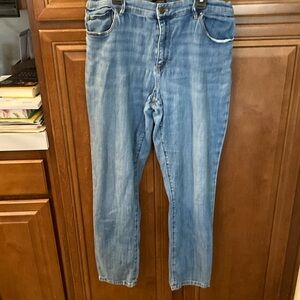 Ann Taylor Factory Blue Relaxed Jeans